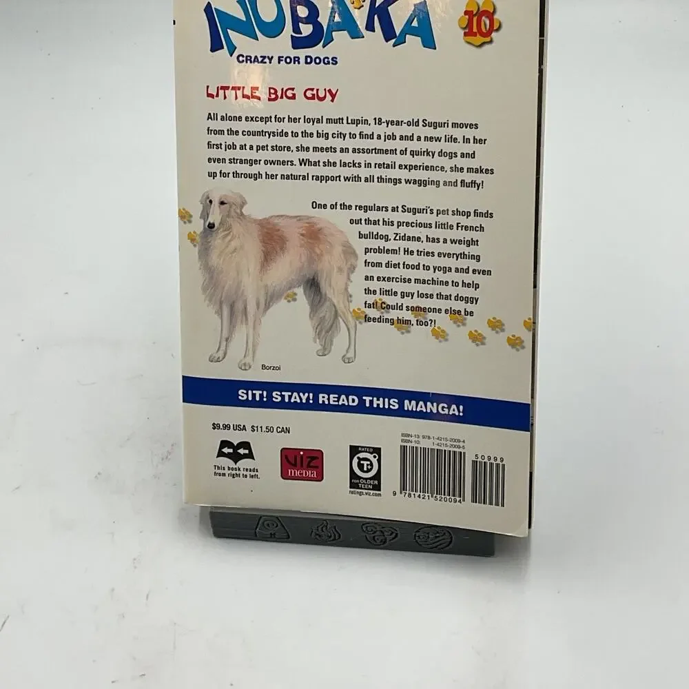 Inubaka‎ Vol 10 Manga Viz Media Used